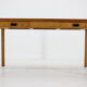1960s oak danish minimalist writing desk