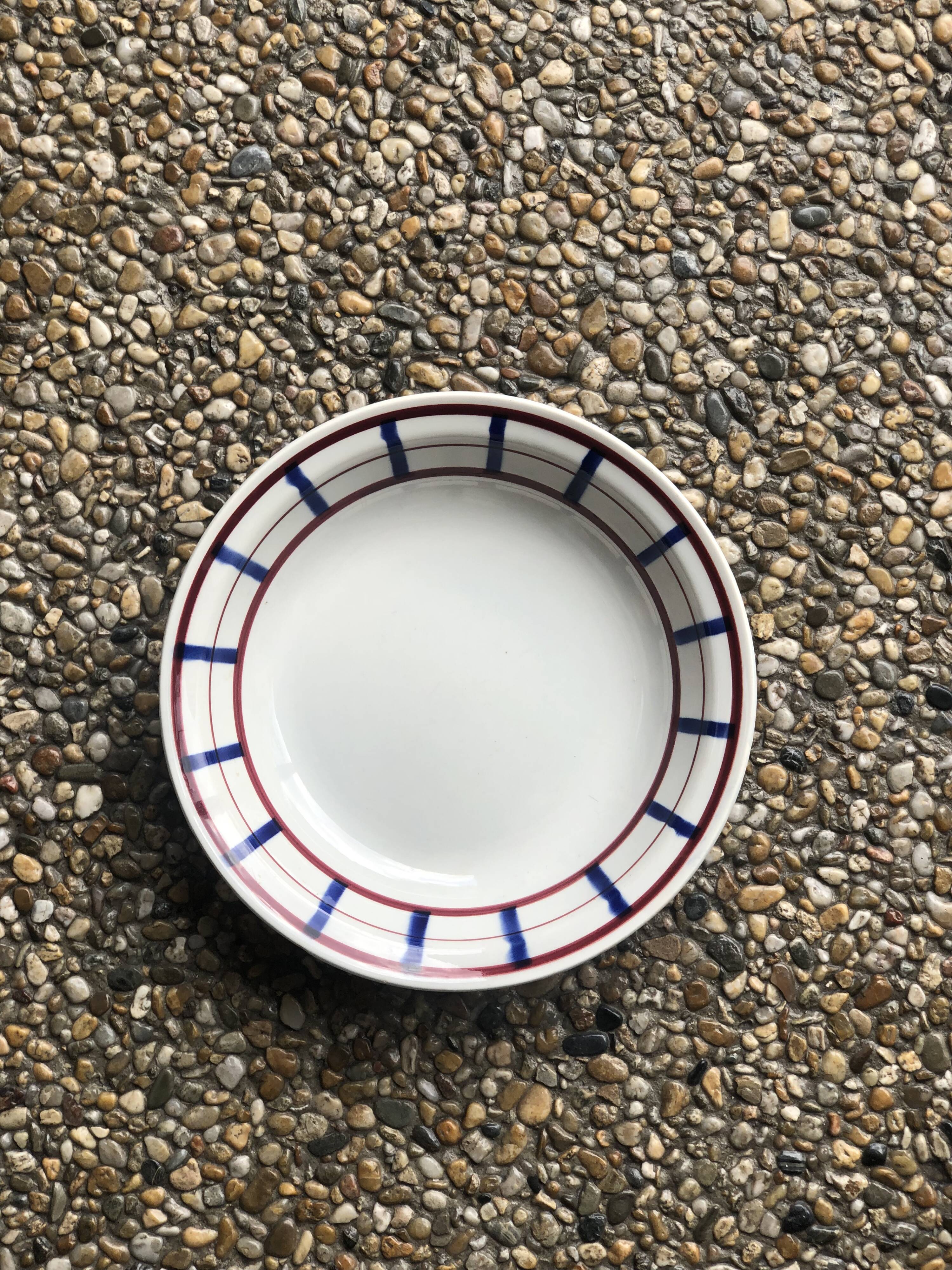 Salad bowl Basque decoration Fandango