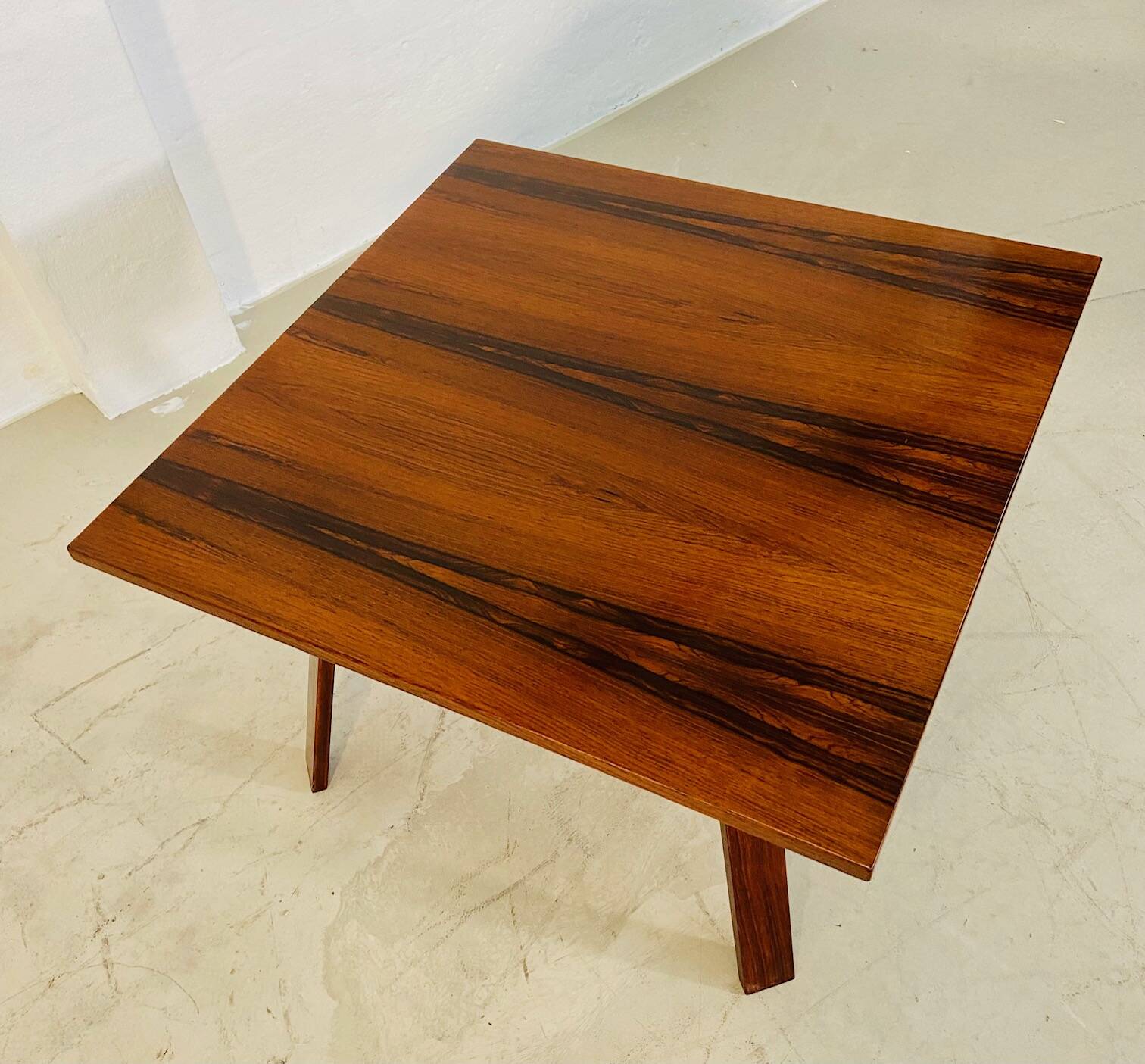 Vintage Danish mid-century rosewood coffee table