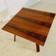 Vintage Danish mid-century rosewood coffee table