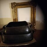 Chamba square black earth dishes