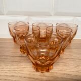 Set de 6 verres Luminarc étoile rose