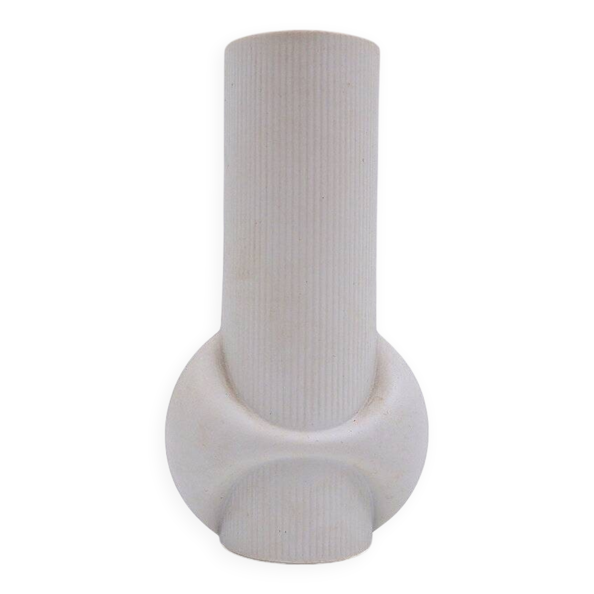 Vintage Op Art relief vase by Eschenbach, 1960s