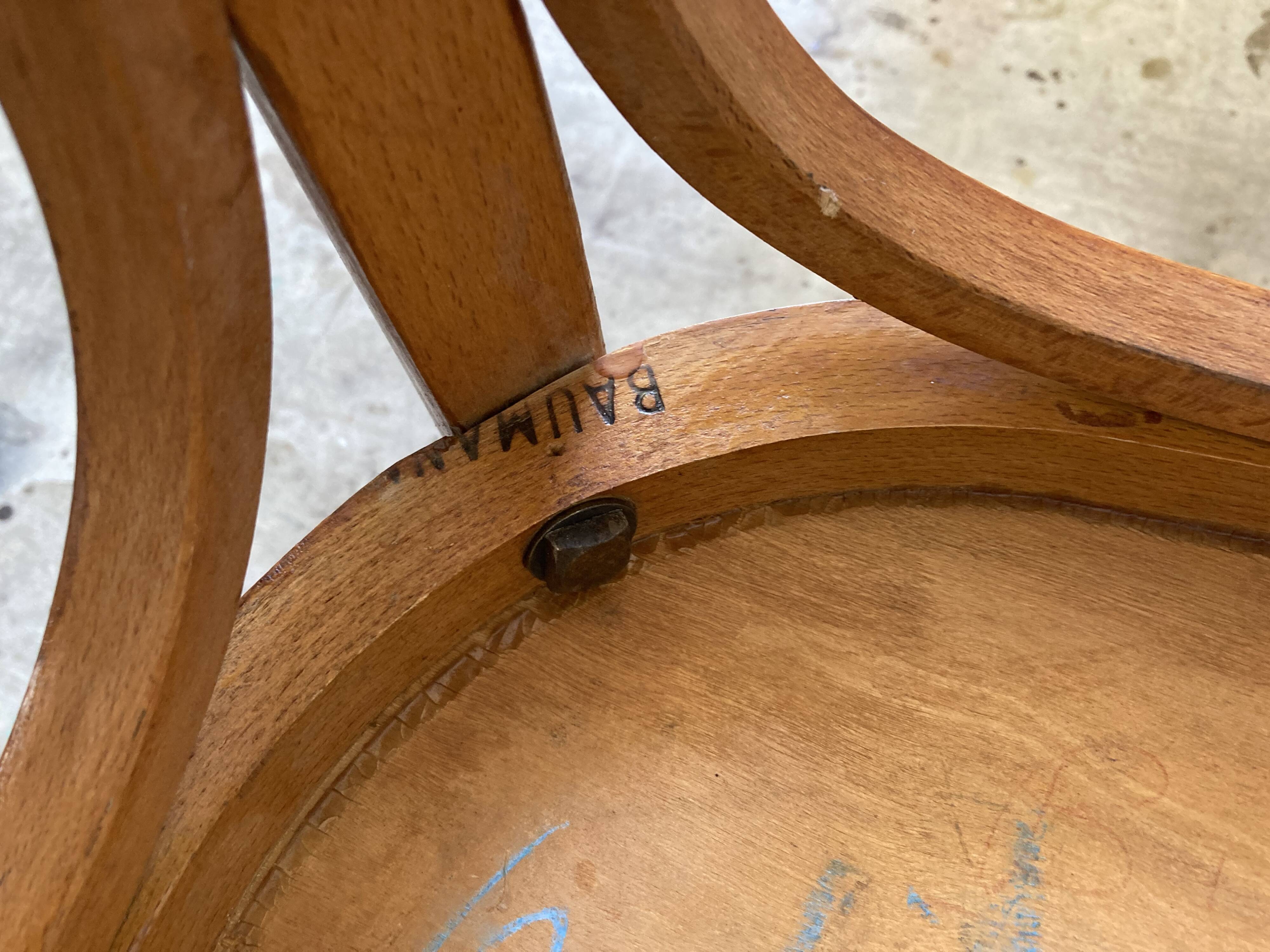 set of 3 mismatched bistro chairs