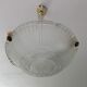 Hanging chandelier glass cacker preseated floral decoration art deco Artistar style