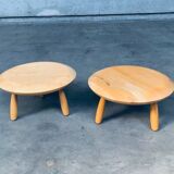 Vintage Karljohan Side Table Set by Christian Hallerod for Ikea, 1990s, Set of 2