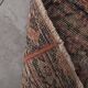 Vintage Turkish hallway rug 68x361 cm