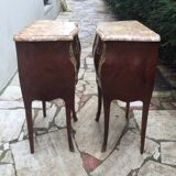 Marble bedside table