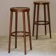 Five 1980s bar stools