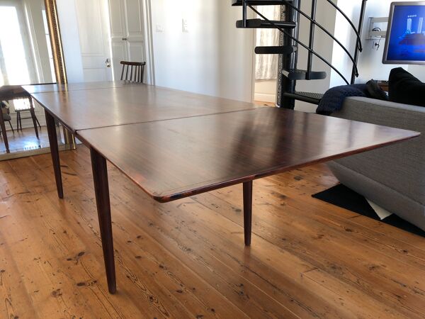 Table scandinave  made in Danemark en palissandre