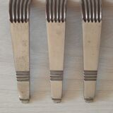 Set of 3 art deco handles