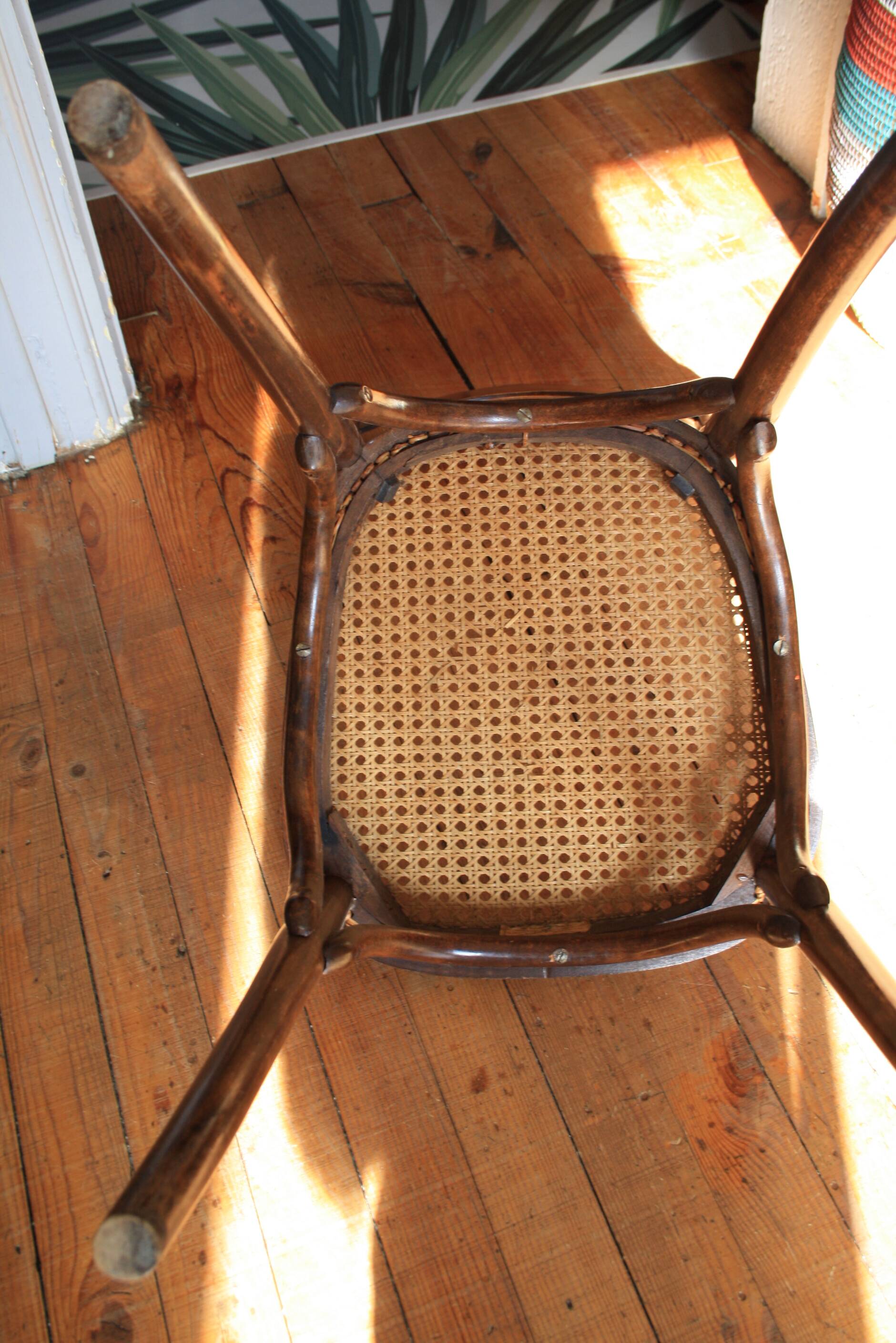 Baumann cannage bistro chair