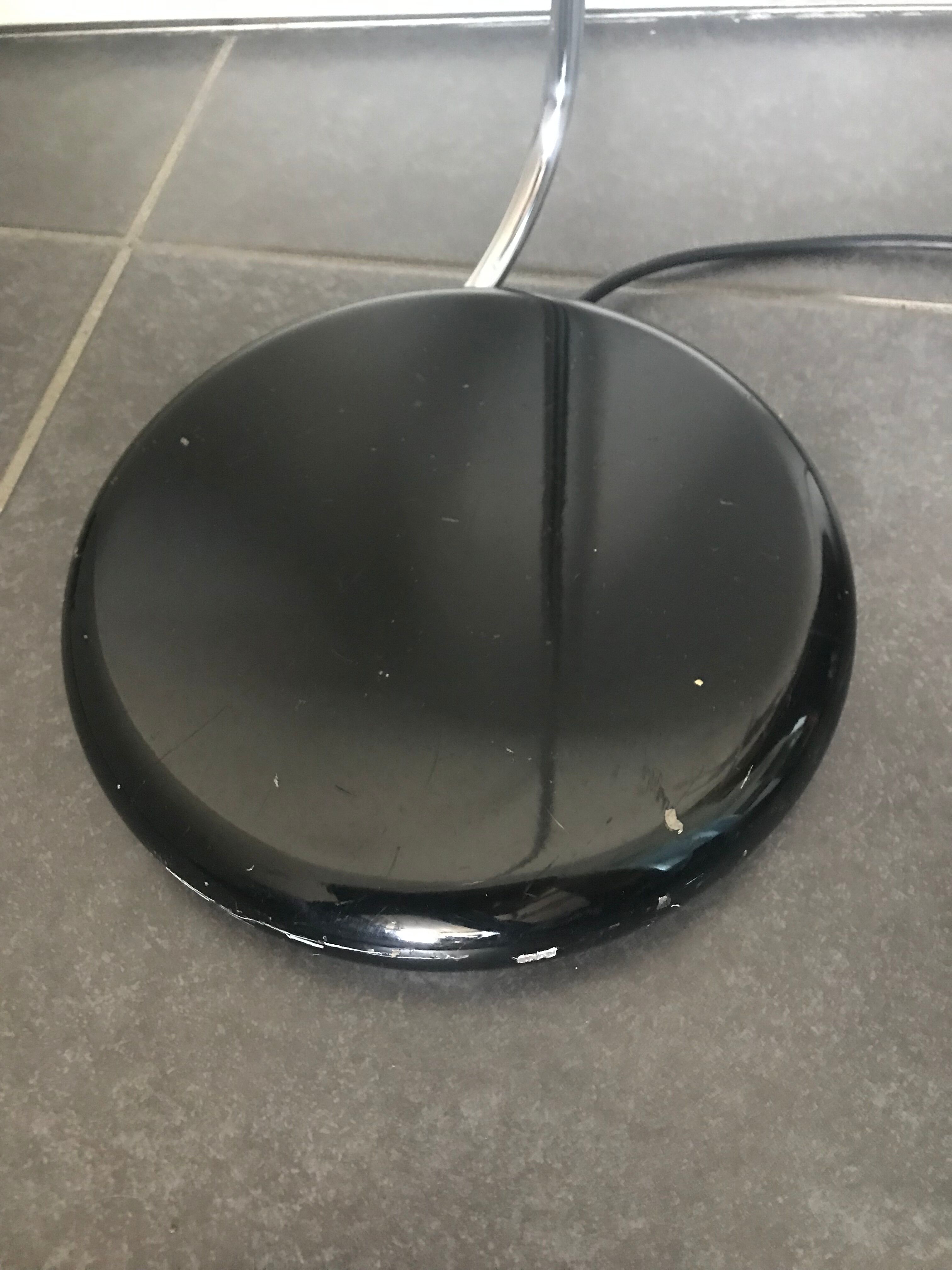 Halogen lamp Black wing Oluce Gecchelin Italia 1970