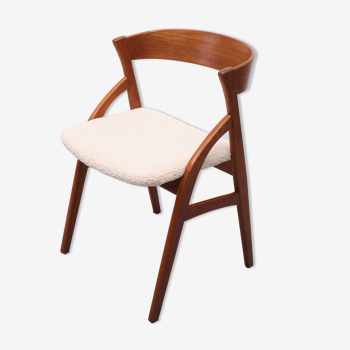 Teak arm chair Dyrlund Denmark 1960s