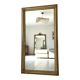 19th-century antique gilded mirror.