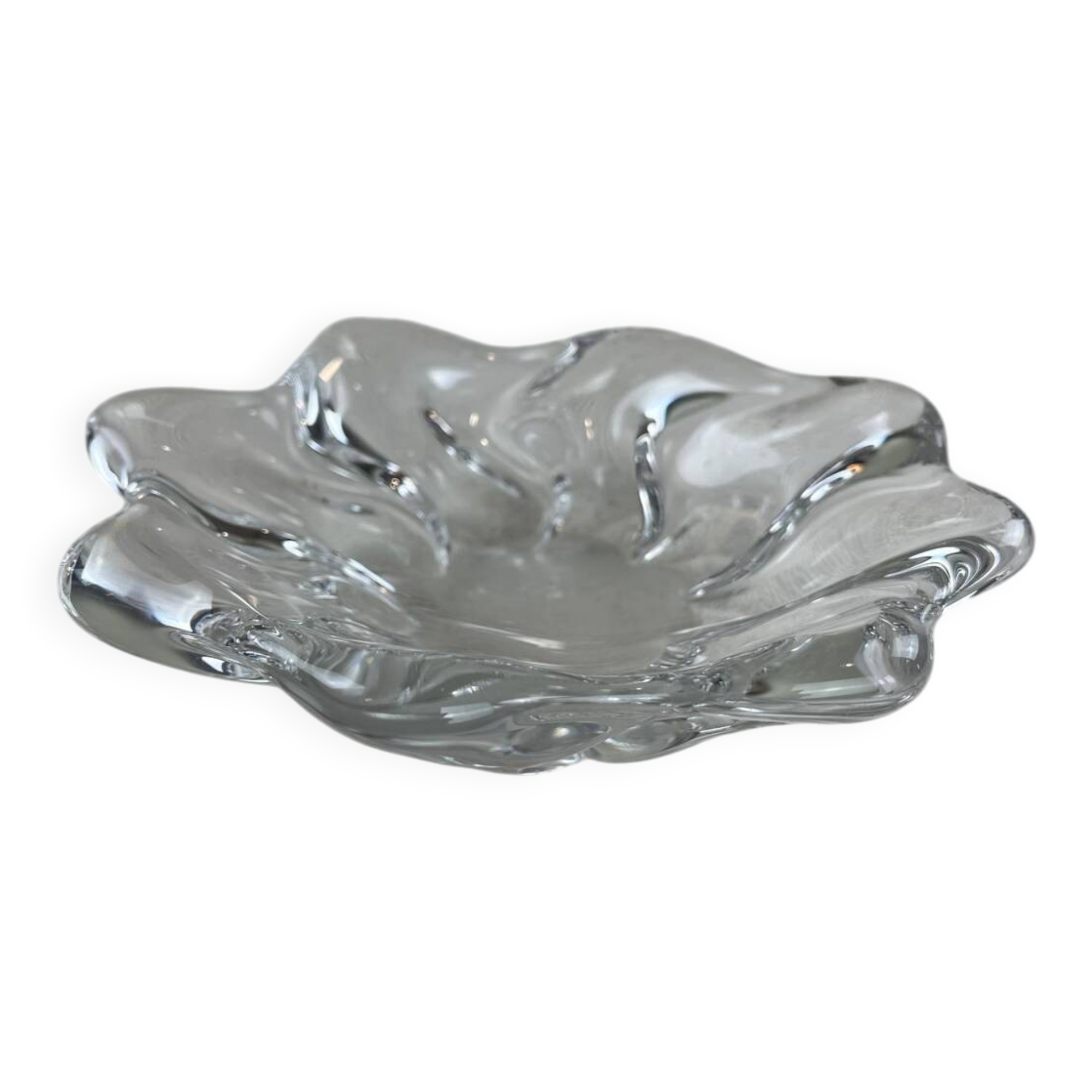 Wavy bowl Daum