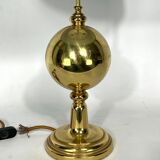 Mid-century Italian brass table lamp from 50s