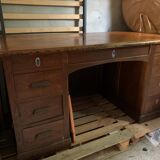 Solid oak desk