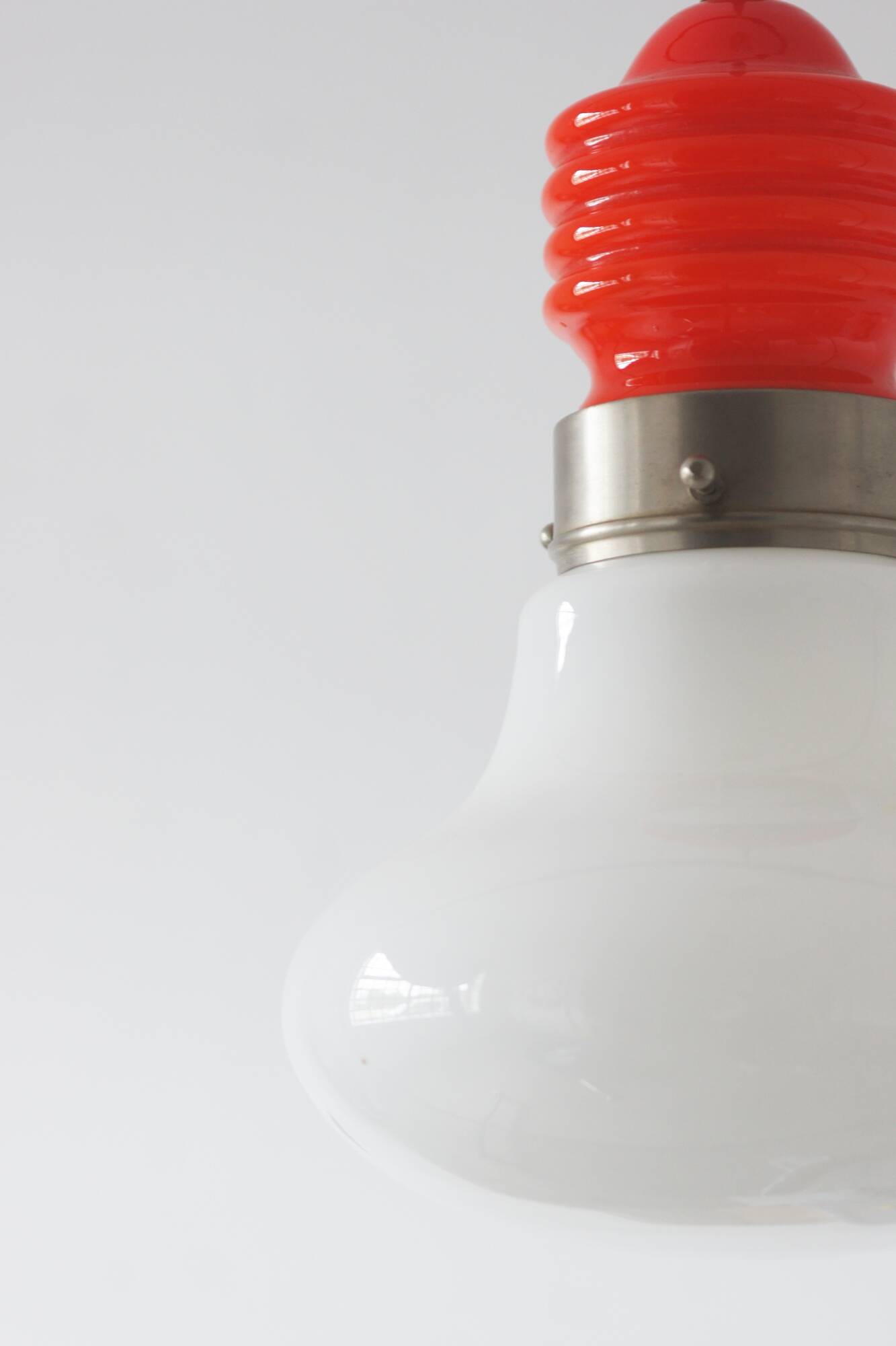 Vintage Italian Ceiling Bulb Lamp