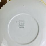 12 ceramic plates, Aurore model by Salins, vintage