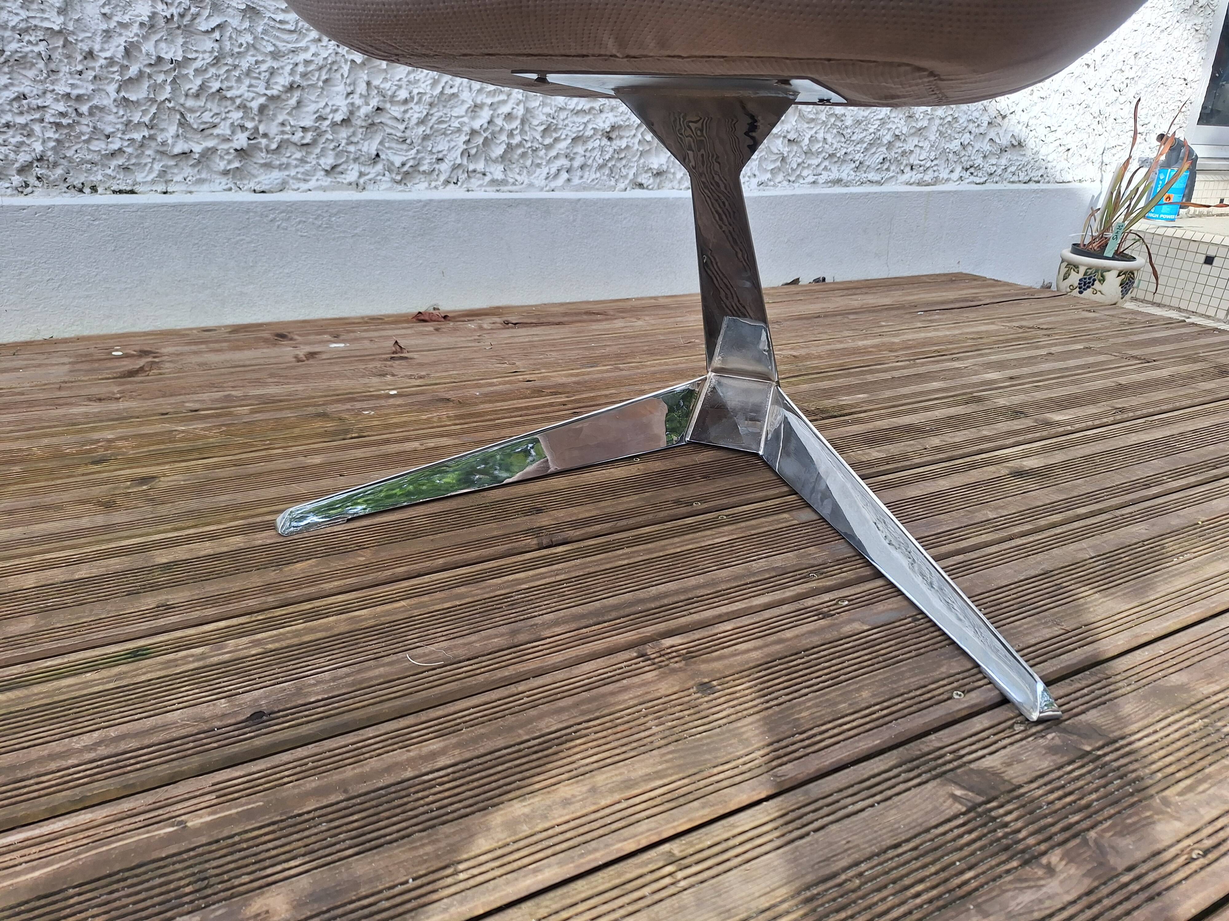 Jacques Adnet "Air France" armchair