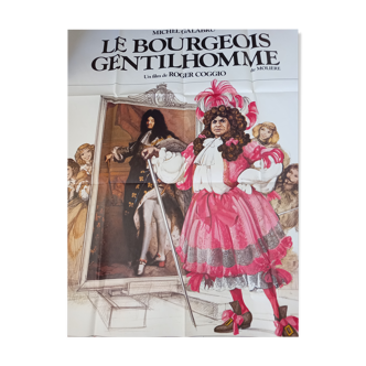 Affiche le bourgeois gentilhomme