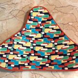 Old empty pocket Longwy mosaic model decoration by Maurice-Paul Chevallier