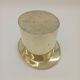 Ice Bucket Champagne Cooler Top Hat Vintage Brass