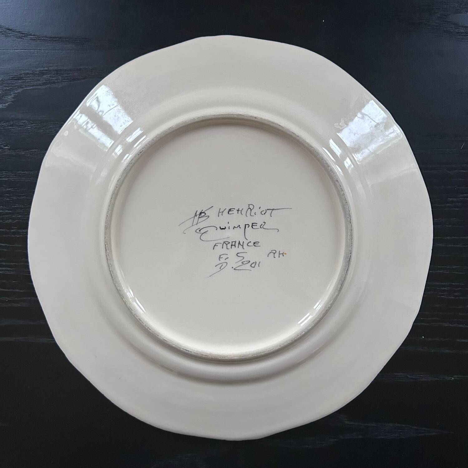 Serving dish HB Henriot Quimper