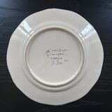 Plat de service HB Henriot Quimper