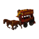 Horse-drawn bus model – series by Lesney Matchbox Models Of Yesteryear No.12 –
