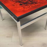 Table basse en verre, design danois, années 1970, designer : Jean Rene