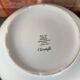 Saladier plat porcelaine Limoges Bernadaud pour Christofle