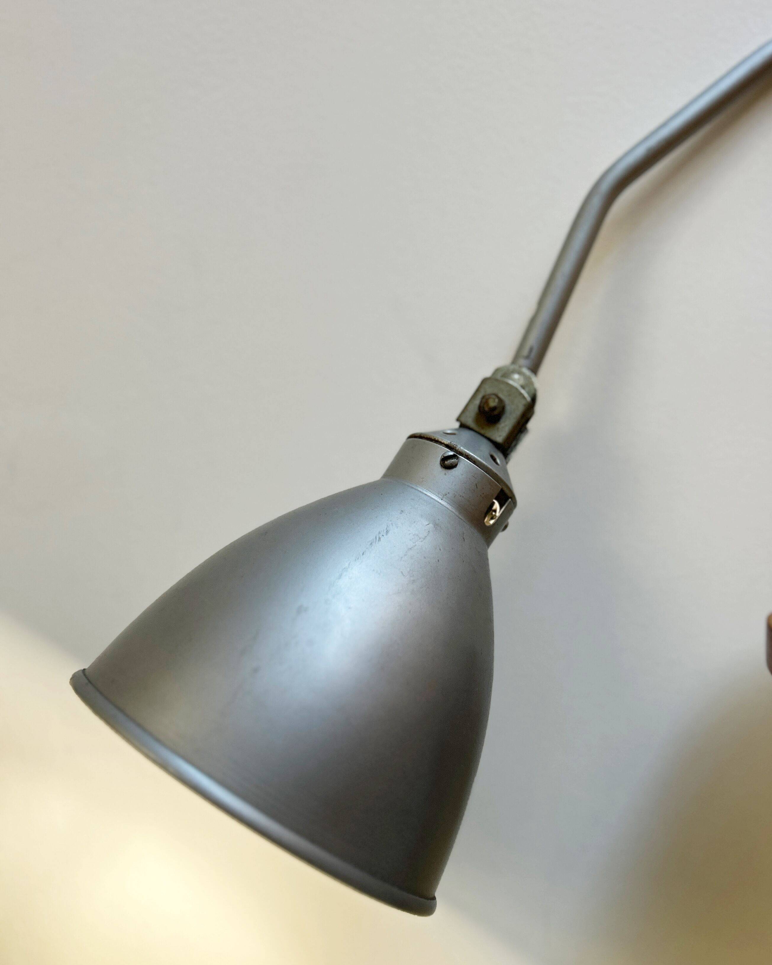 Industrial scissors lamp AGI, Belgium, 1920s