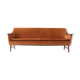 Scandinavian leather sofa, Norway 1970's