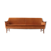 Scandinavian leather sofa, Norway 1970's