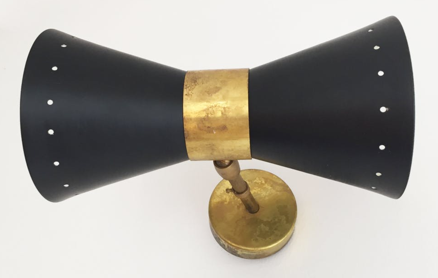 Pair of wall in the style of Italian creations of the 1950s