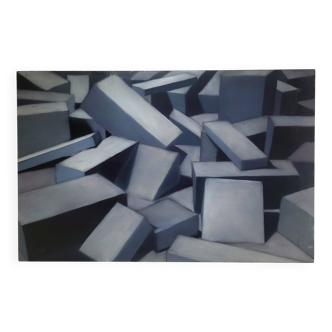 Contemporary abstract canvas