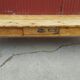 Antique coffee table in fir