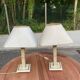 Pair of vintage table lamps from the 70s/80s — Hollywood Regency / Neoclassical style