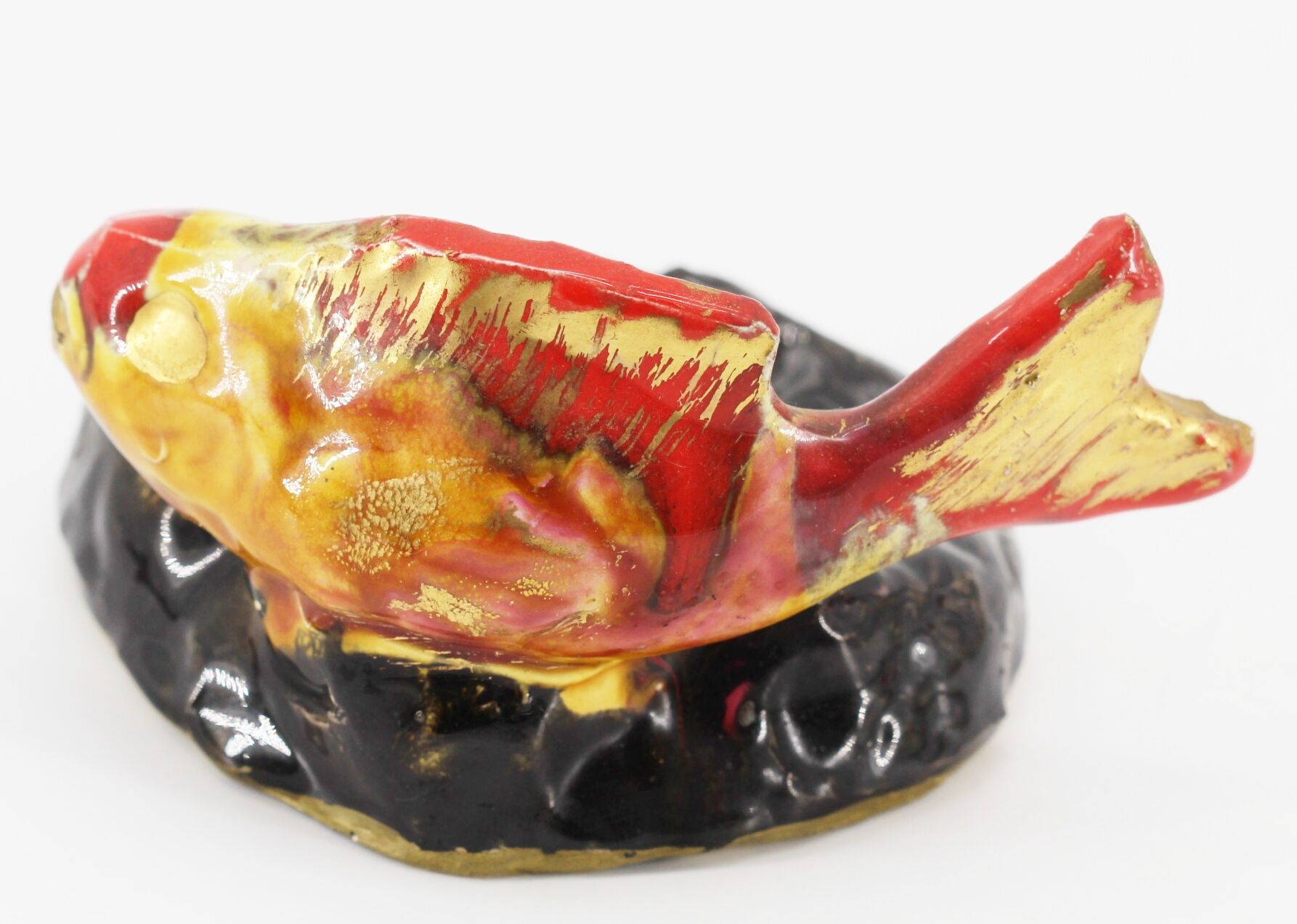 Cendrier en céramique poisson