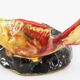 Old ceramic ashtray fish