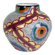 Handpainted Art Deco vase by Eva Stricker Zeisel for Schramberg