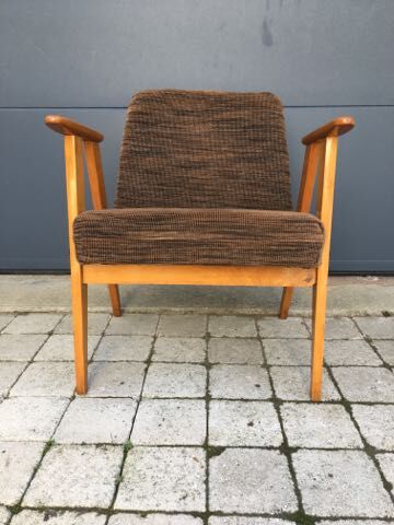 Pair of vintage Scandinavian armchairs from the 60s