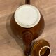 Individual earthenware teapot