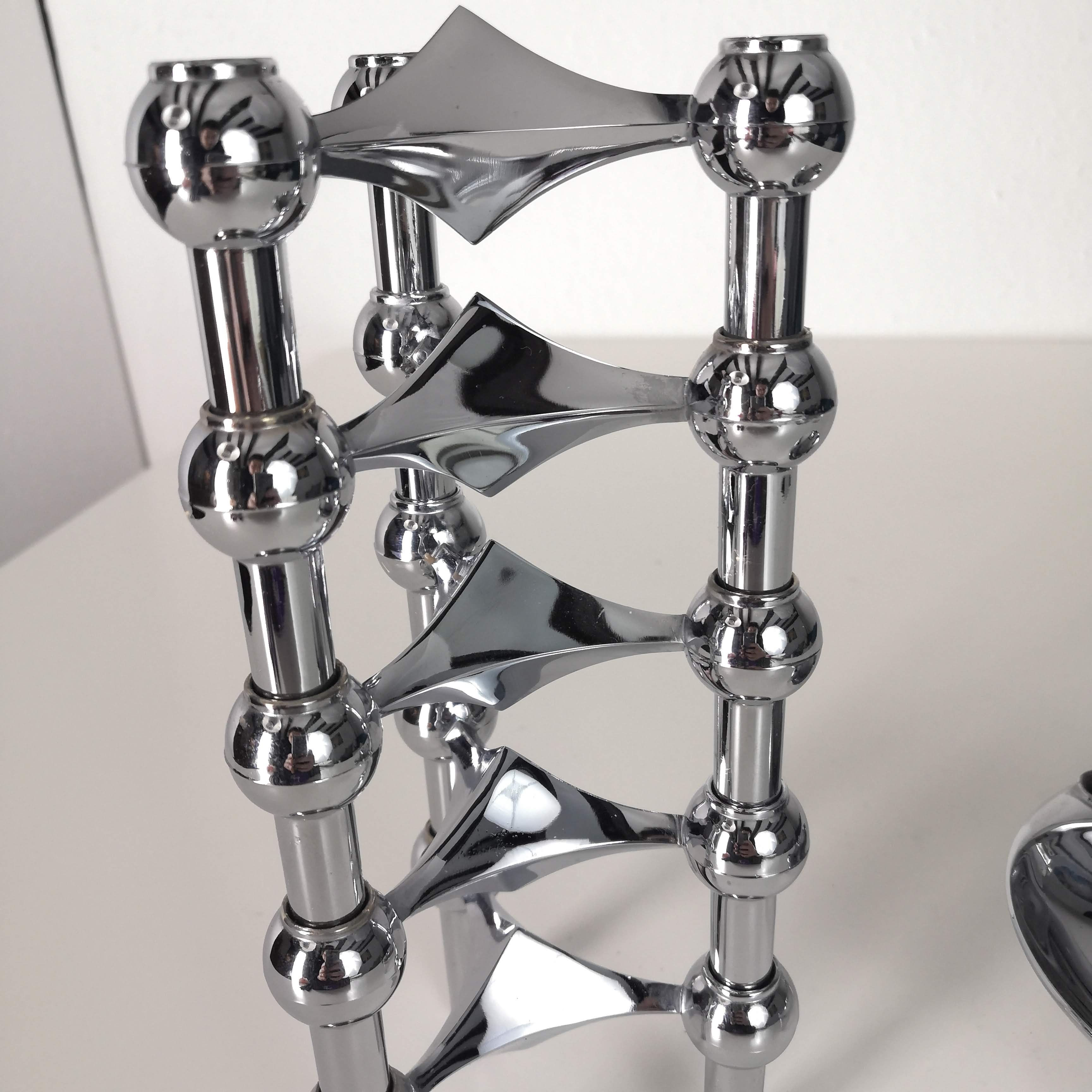 Nagel modular candle holder set