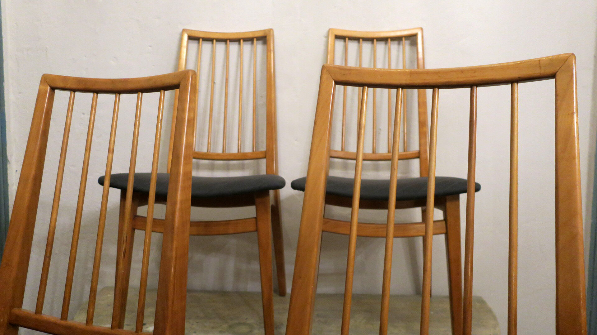 Set of 6 Danish dining chairs 1960
