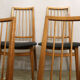 Set of 6 Danish dining chairs 1960