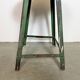 Green Industrial Workshop Stool, 1960s
