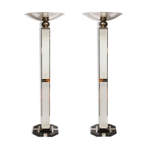 Paire de lampadaires